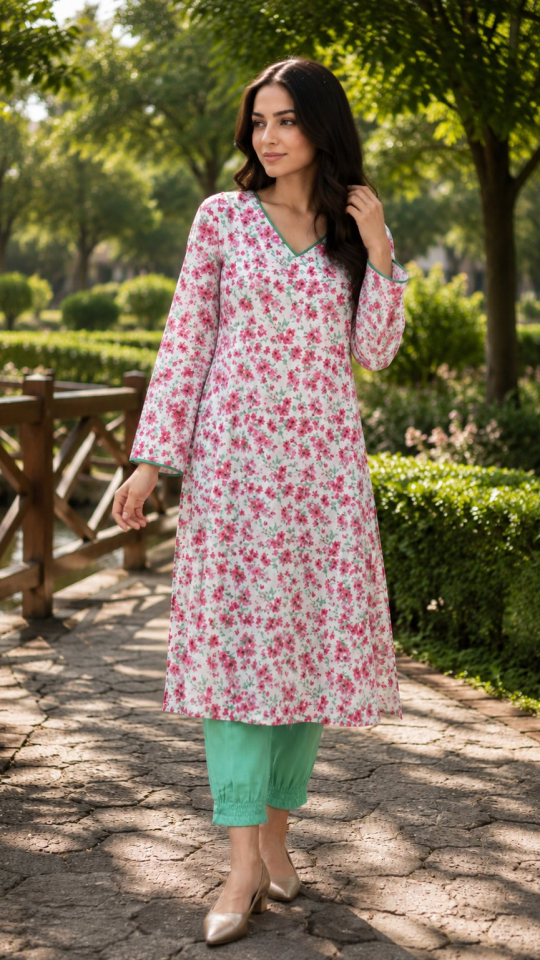 Blush Blossom – Premium Lawn 2 Piece Stitched PL2-S-BB